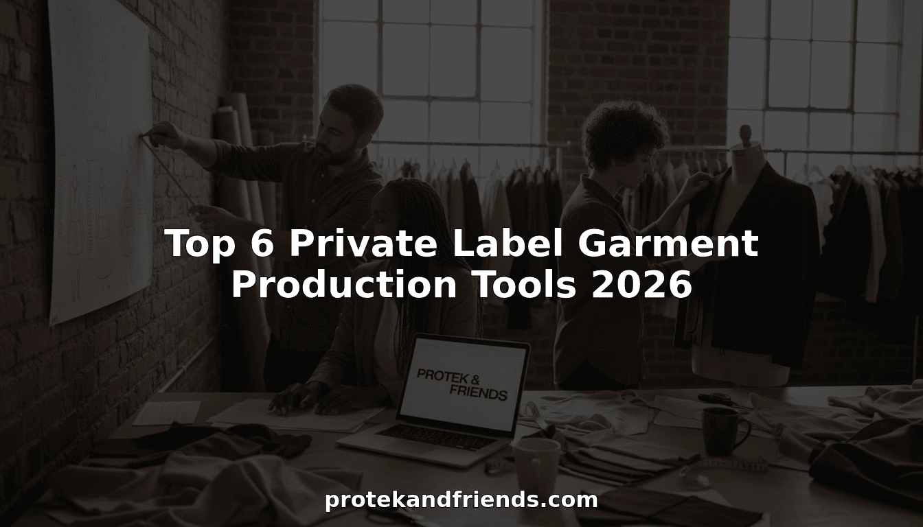 Top 6 Private Label Garment Production Tools 2026