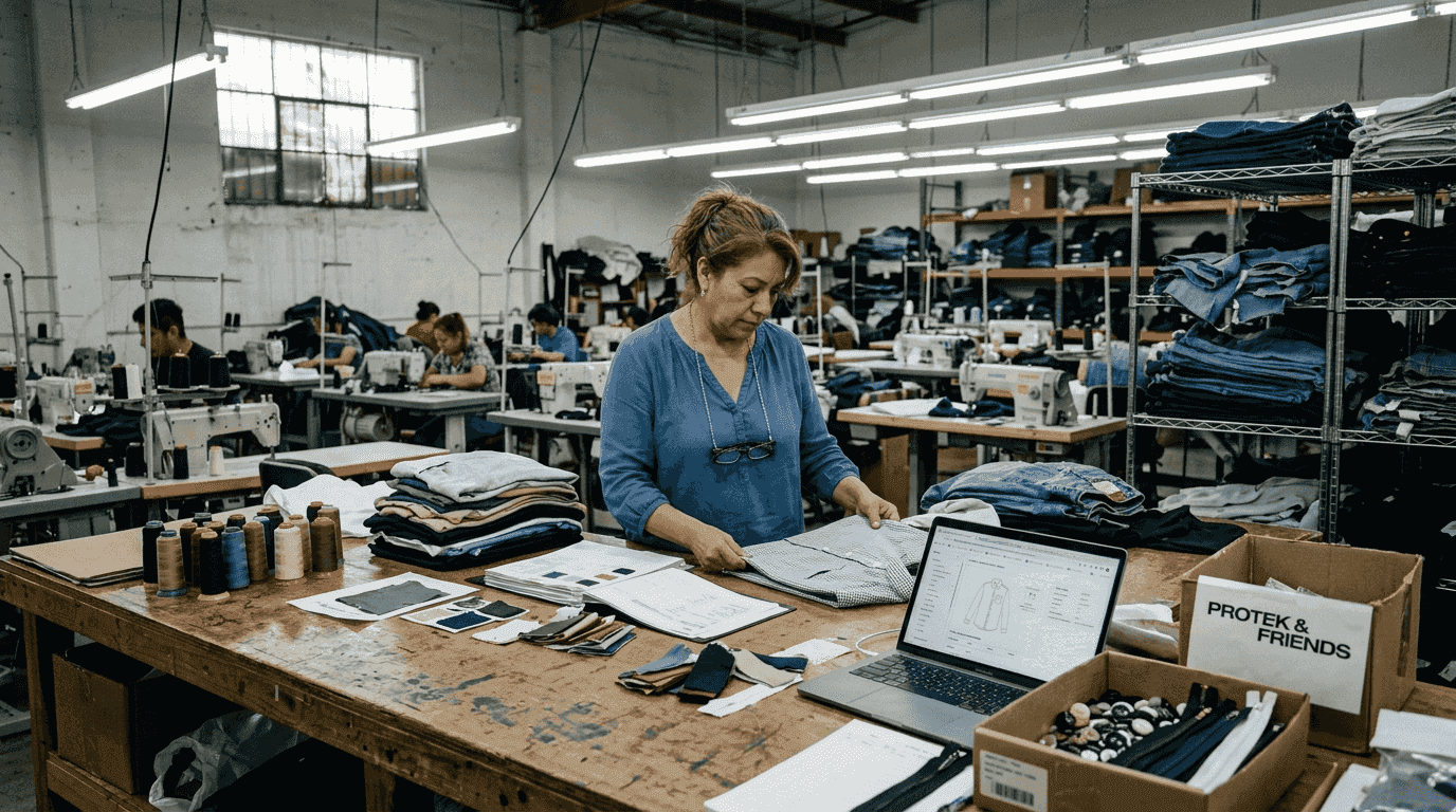 LA clothing manufacturers: scale with quality and control