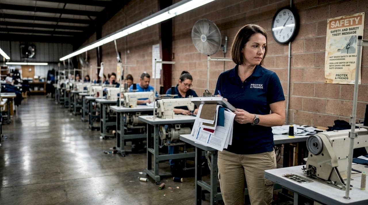 Scale USA clothing production efficiently with quality control